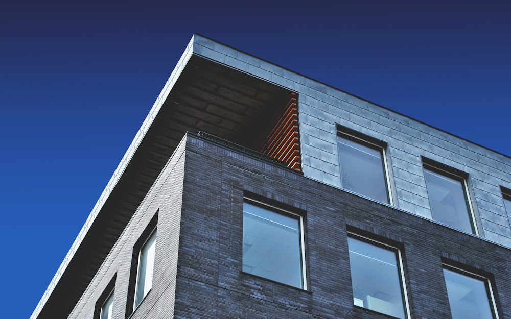 A modern building front